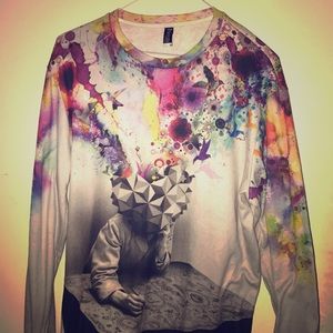 Imaginary foundation brand long sleeve crewneck